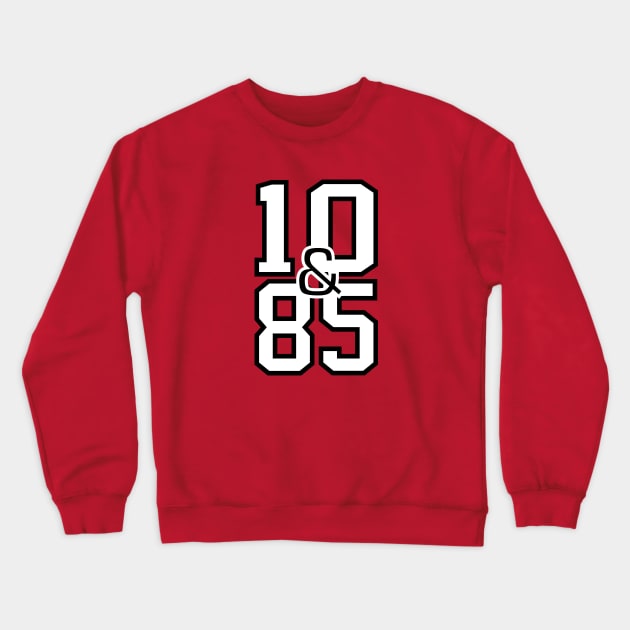 Jimmy Garoppolo & George Kittle Crewneck Sweatshirt by senomala